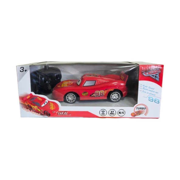 Sebat Oyuncak Cars Uzaktan Kumandalı 4 Fonksiyonlu Şimşek Mcqueen SB 2033 - 4