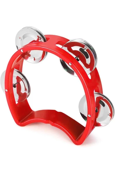Midex Orf-TF-05RD Örf Aletleri Zilli Tef Kırmızı (1 Adet) - Resim 2