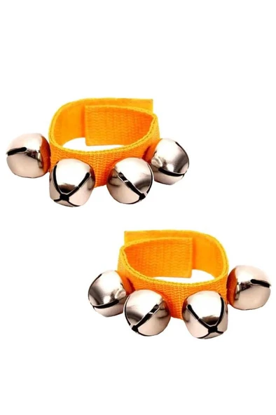 Midex Orf-PLT-04YL Örf Aletleri Ritim Seti Bilek Zili Sarı (1 Çift) ürün görseli 1