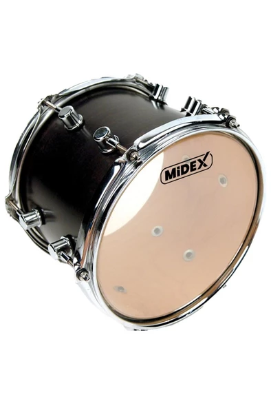 Midex DR-10R Şeffaf Renk 10 İnç Bateri Davul Derisi Drumhead 10 inch (25.4 cm) - 2