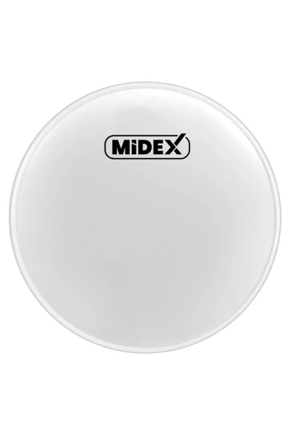 Midex DR-12WH Beyaz Renk 12 İnç Alto Bateri Davul Derisi Drumhead 12 inch (30.48 cm)