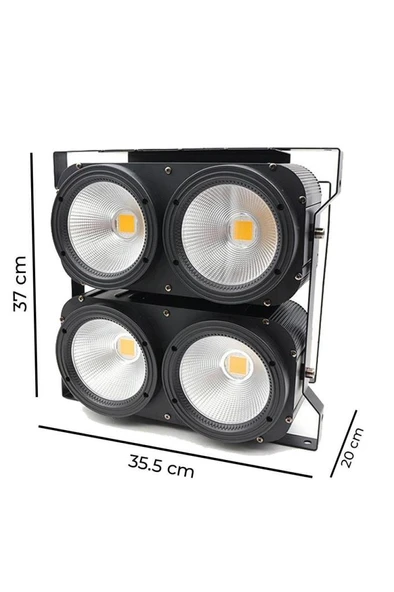 Quenlite BL-4100 Molfeyz Blender 4x100 Watt Cob Sıcak Blender - Resim 4