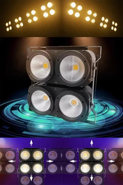 Quenlite BL-4100 Molfeyz Blender 4x100 Watt Cob Sıcak Blender - Resim 3