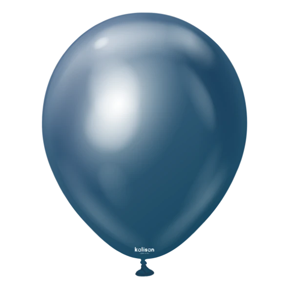 Krom Gece Mavisi Balon 12 inç