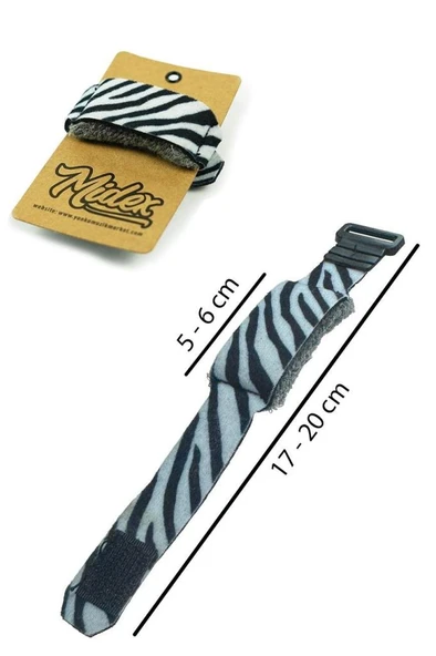 Midex Fretwrap FW-1WH Gitar Tel Susturucu - Medium (6-20cm) - Resim 3