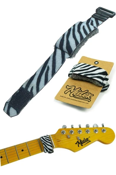 Midex Fretwrap FW-1WH Gitar Tel Susturucu - Medium (6-20cm) ürün görseli 1