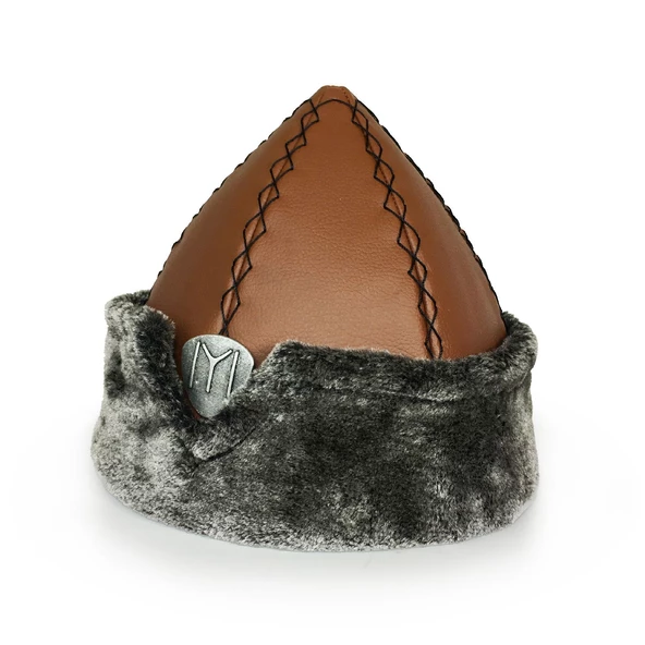 Shark Anatolia Börk Şapka Dikişli Kahverengi - 4