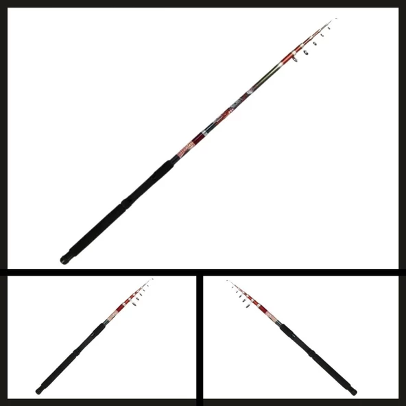 Uyguna-Yakala 50-100 Gr Racer Tele 3.00 Mt Kamış-KMŞ.603 - Resim 2