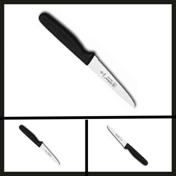 Uyguna-Yakala (sebze Lazer Bilemeli) Sürmene Mutfak Bıçağı No:61004-lz-BIÇ.093 - Resim 2