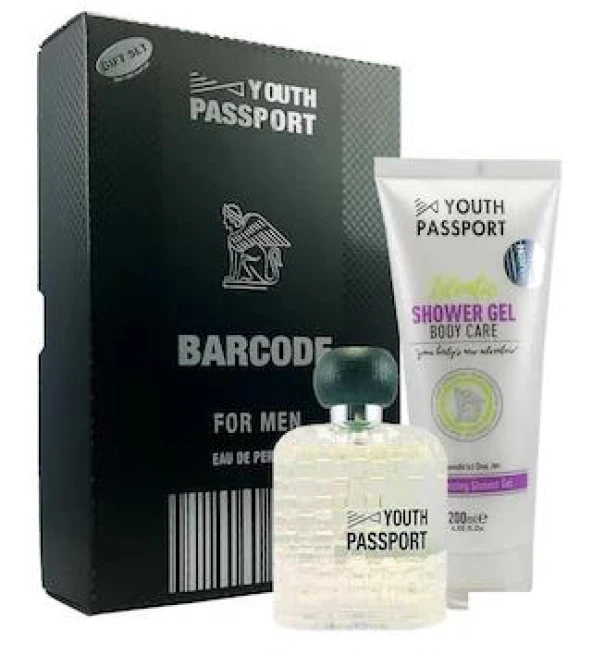 Youth Passport Barcode Edp 100 Ml Erkek Parfüm Set