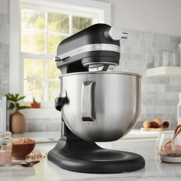 KitchenAid 5KSM70SHXEBM 6,6 L Kaldırılabilir Kaseli Stand Mikser - Matte Black - 5
