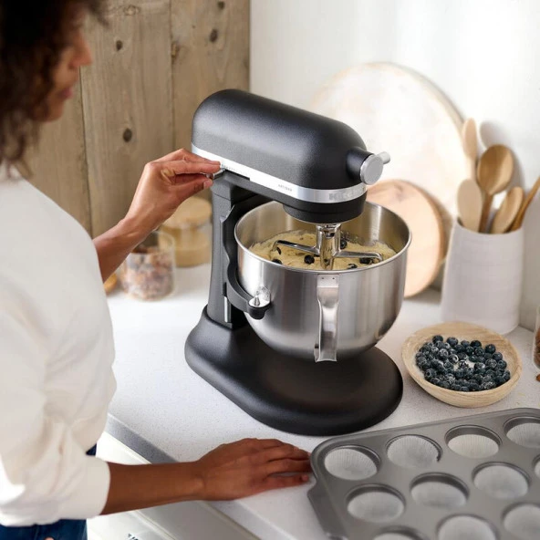 KitchenAid 5KSM70SHXEBM 6,6 L Kaldırılabilir Kaseli Stand Mikser - Matte Black - 7