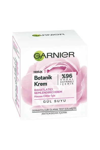 GARNIER BOTANIK GÜNLÜK BAKIM KREMİ 50ML-GÜLÖZLÜ HASAS CİLT