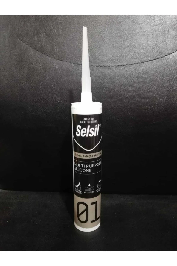 Selsil Genel Amaçlı Silikon [ Beyaz..whıte ]