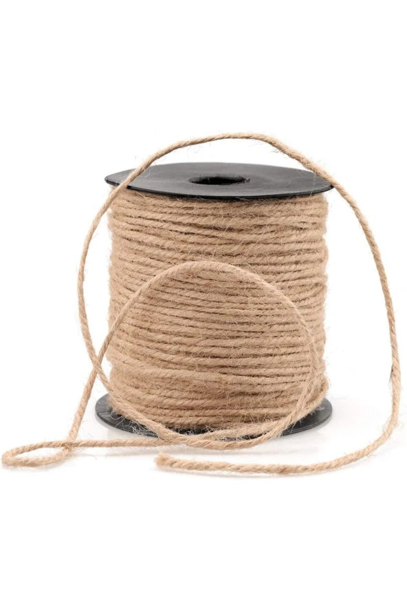 3mm Jüt Halat 10 Metre