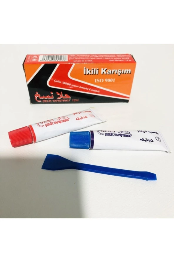 Jalasanj Ikiz Tüp Plastik Çelik Yapıştırıcı Arap Yapıştırıcı
