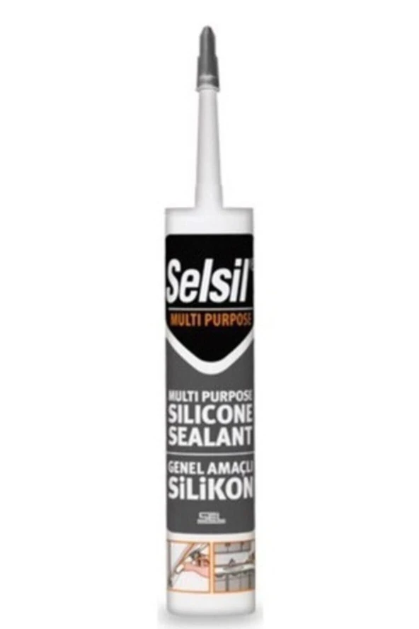 Selsil Silikon Şeffaf 280 Gr.