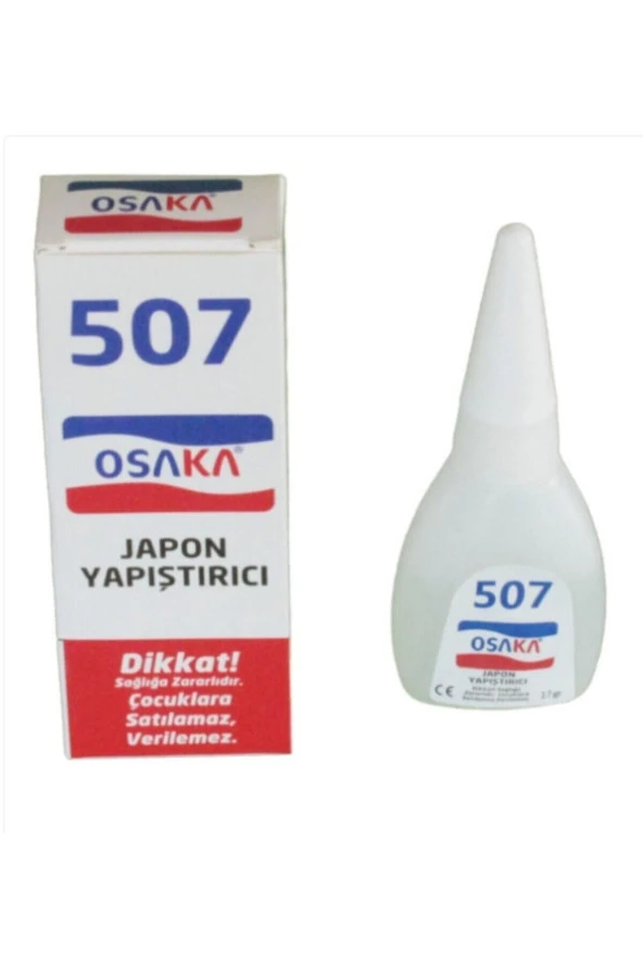 Osaka 507 Japon Yapıştırıcısı Hızlı Güçlü Süper Yapıştırıcı 17 Gr