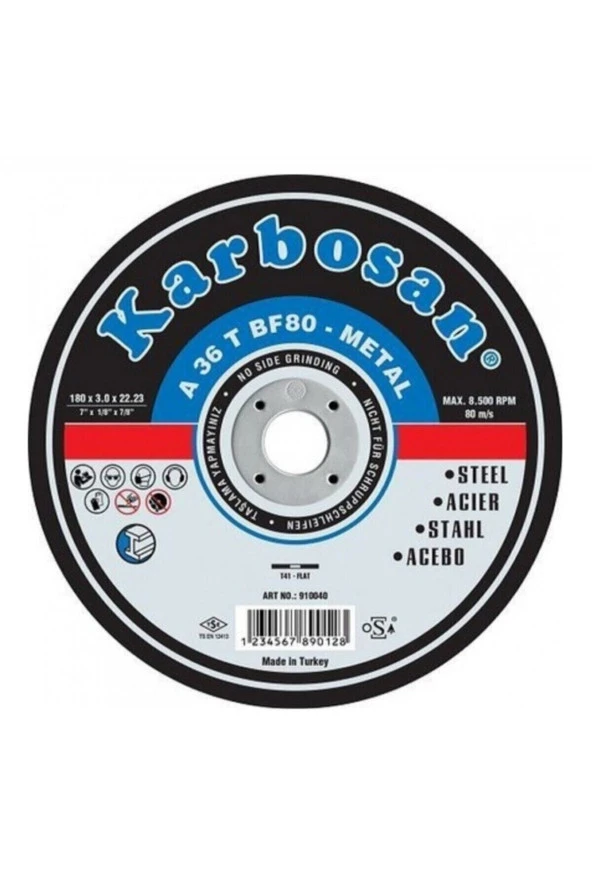 Karbosan 230'luk Metal Kesici