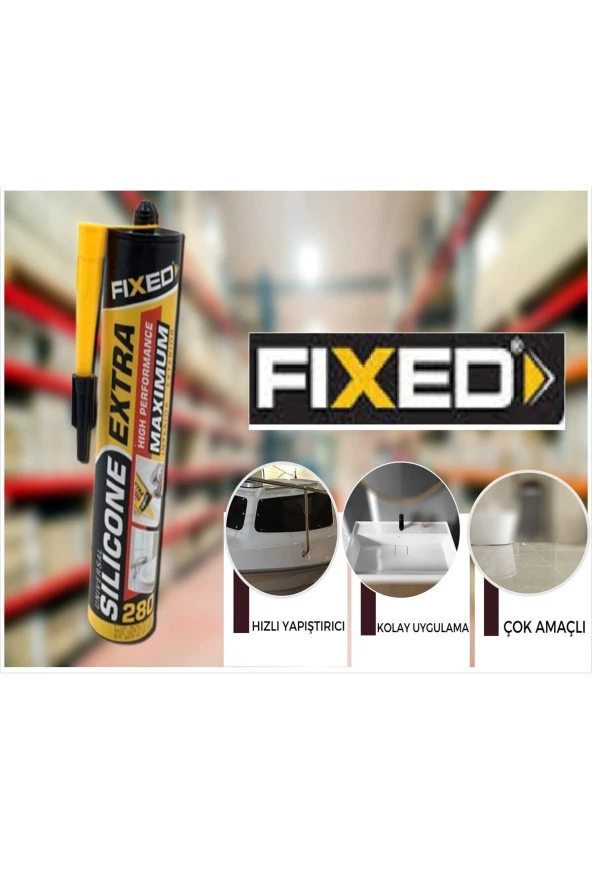 Sgs Fıxed Beyaz Silikon F-280sg