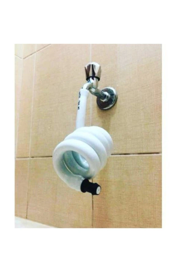 Hortum Matik Tazzikli Metal Kelepçe Kıvrışık Wc Tuvalet Hortum
