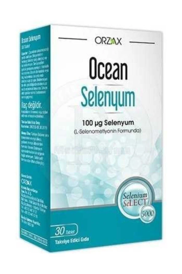 Ocean Selenyum 100 Mcg 30 Tablet ürün görseli 1
