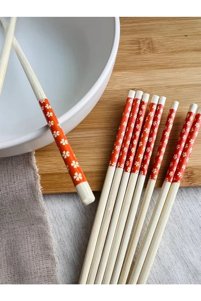 Chopsticks Bambu Yemek Çubuğu 10'lu