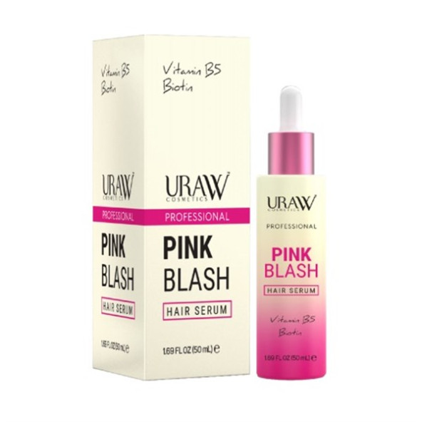 URAW PINK BLASH HAIR SERUM 50 ML