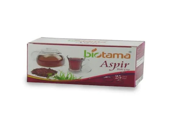Biotama 25 li Aspir Çayı Süzen Poşet Çay