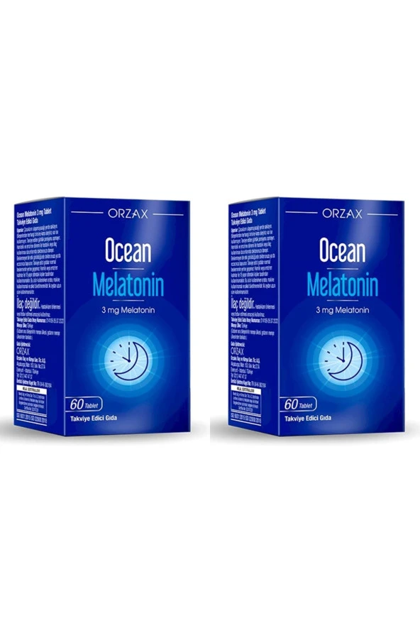 Ocean Melatonin 3 mg 60 Tablet 2 Adet