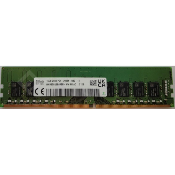 Hynix 16GB HMA82GU6DJR8N-WM  DDR4-2933MHz PC4-23400 CL21 288-Pin UDIMM 1.2V MASAÜSTÜ RAM BELLEK
