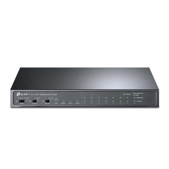 Tp-Link TL-SL1311P 8 Port 10-100 Mbps 2 Port 10-100-1000 Mbps Switch 1 Port SFP - 2