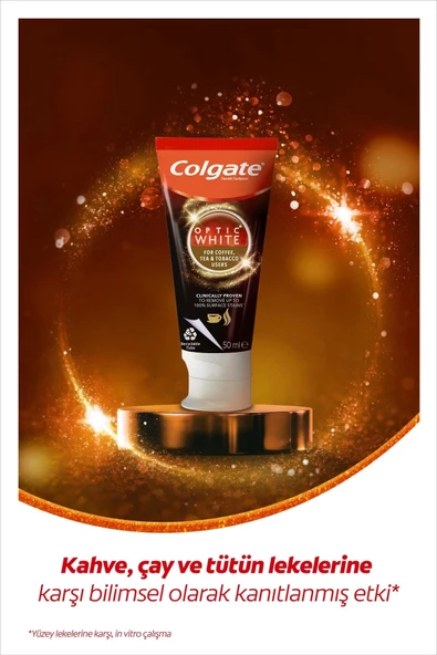 Colgate 50 Ml Optic White Kahve Çay Sigara Kul. - 2