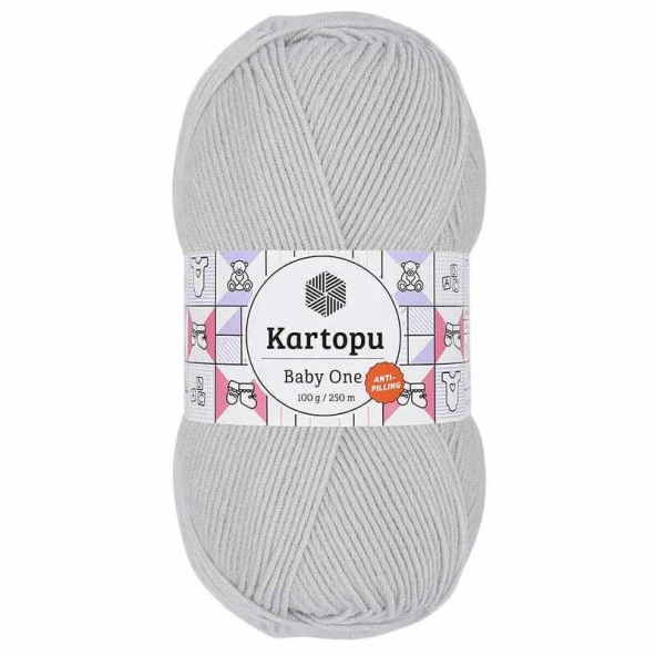 Kartopu Baby One 992 Alaska Gri