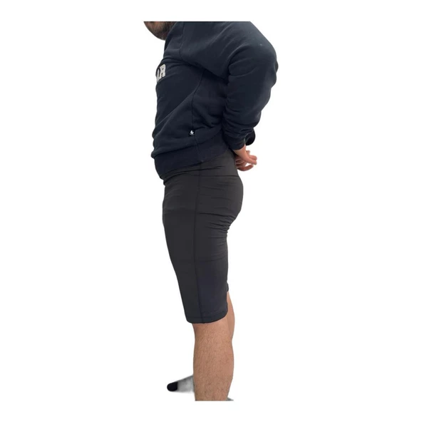 Exuma EXM151319 Erkek Siyah Spor Tayt - 2