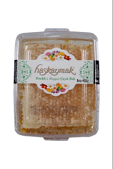 Haskaymak Petekli Kesme Bal 450 G