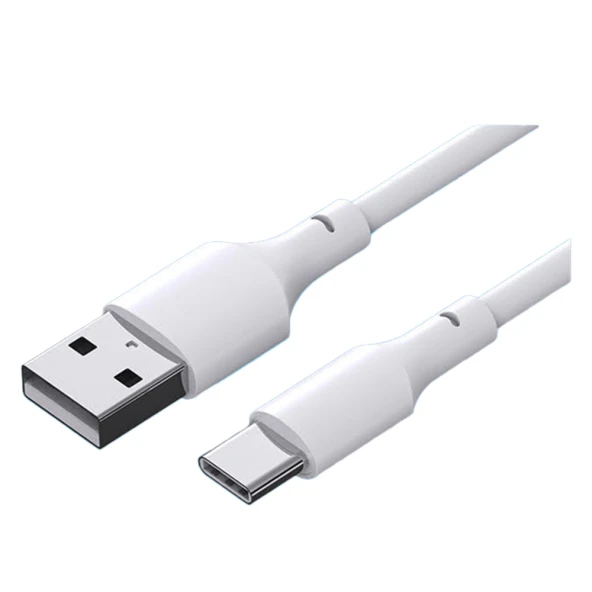 DVIP L24 6A 100W UsbA to Type-C Hızlı Şarj ve Data Kablosu Beyaz - Resim 3