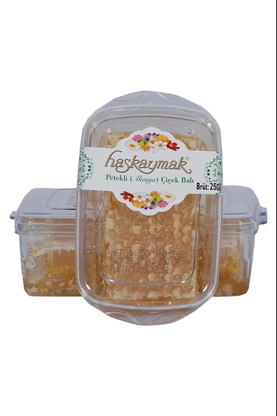 Haskaymak Petekli Kesme Bal 250 G 4