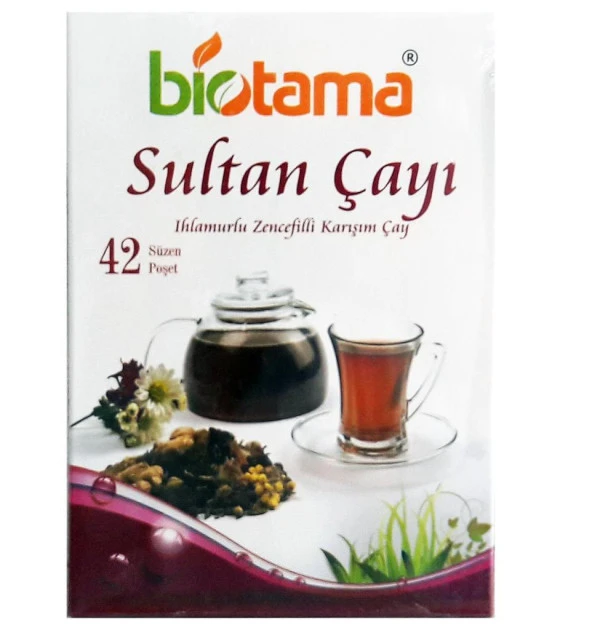 BIOTAMA SULTAN ÇAY (IHLAMUR-ZENCEFİL) 42Lİ