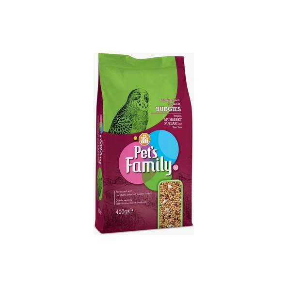 Pet's Family 400 Gr Muhabbet Yemi