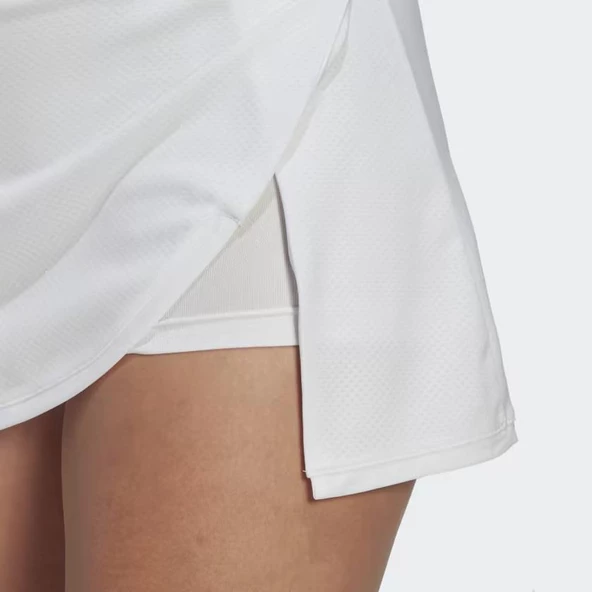 Adidas HS1455 Club Skirt Kadın Beyaz Tenis Eteği - 4