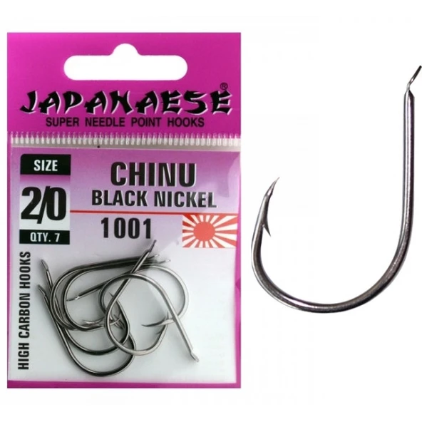 Japanese Chinu Carbon Black Nickel 1001 Olta İğnesi - Resim 2
