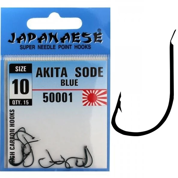 Japanese Akita Sode Carbon Blue 50001 Olta İğnesi ürün görseli 1