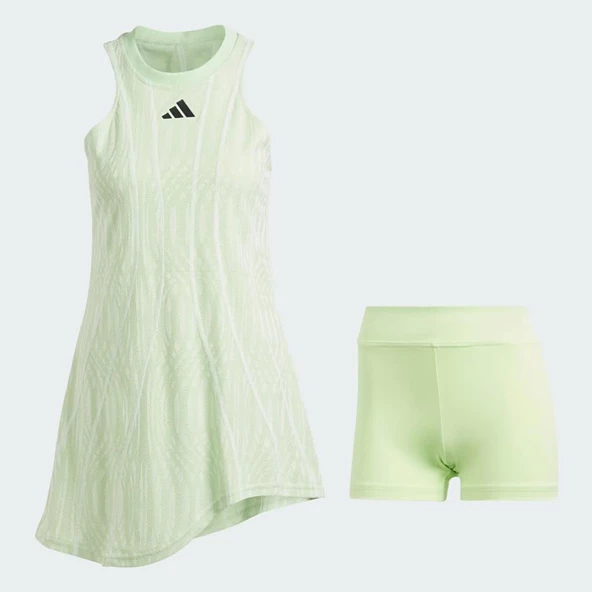 Adidas IL7364 Tennis Airchill Pro Elbise Spor Yeşil Tenis Elbise - 5