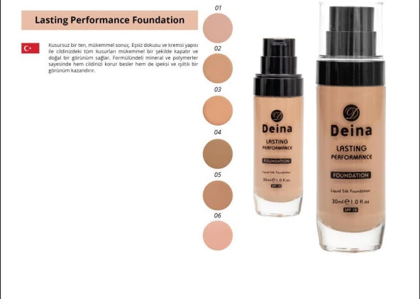 Deina Lasting Performance Fondoten 06 - Resim 3