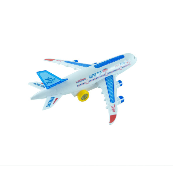 Oyuncak Uçak A380 Işıklı Sesli 30 Cm - 3