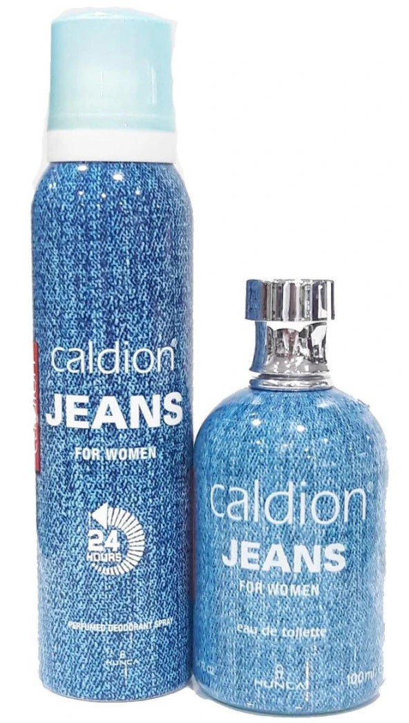 Caldion Jeans Bayan 100 ML Edt + 150 ml Deodorant kutusuz