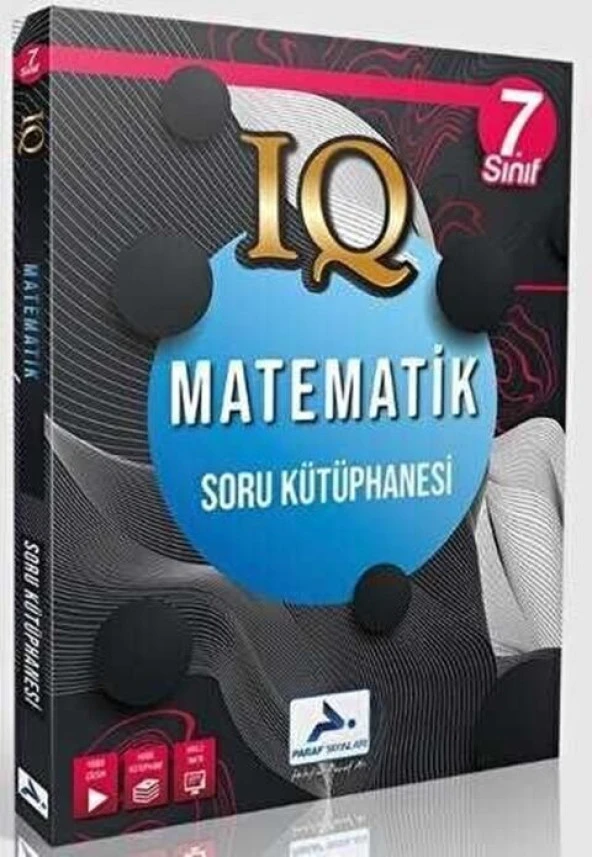 Paraf Yayınları 7. Sınıf Matematik IQ Soru Kütüphanesi