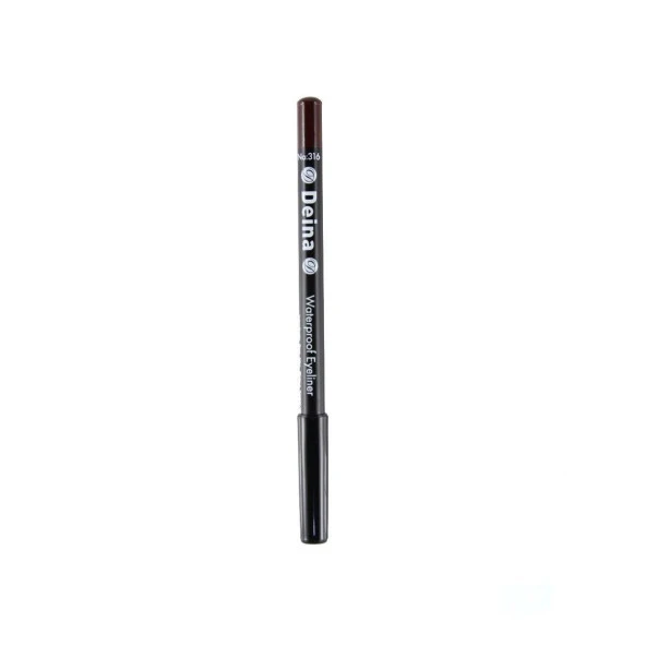 Deina Suya Dayanıklı Akmayan Göz Kalemi Eyeliner 316 Kahve