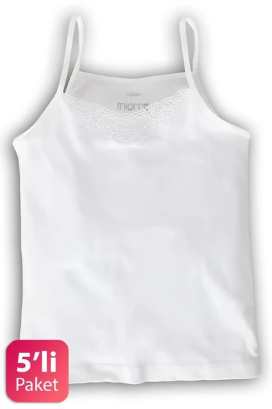 Miorre 5'Li Kız Çocuk Atlet 5-6 YAŞ - Resim 2